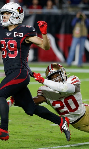 Cardinals' rally comes up short in 28-25 loss to 49ers